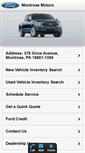 Mobile Screenshot of montrosemotors.com